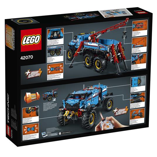 LEGO Technic (42070). Camion Autogrù 6x6 - LEGO - LEGO Technic - Mezzi  pesanti - Giocattoli | IBS