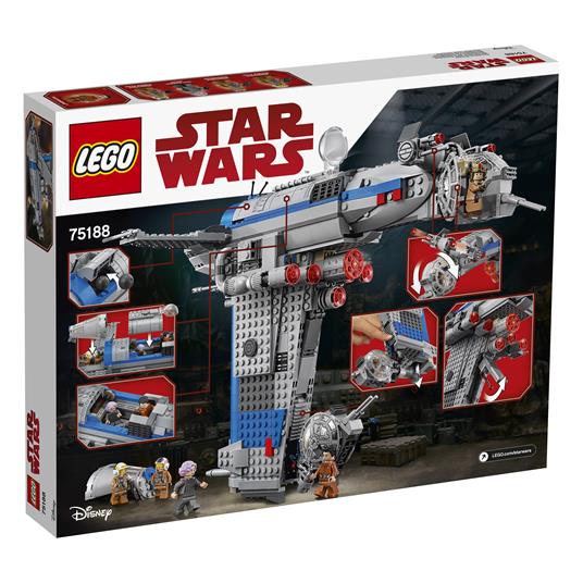 LEGO Star Wars (75188). Bombardiere della Resistenza - 16