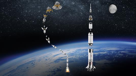 LEGO Ideas (21309). Saturn V Apollo LEGO NASA - 6