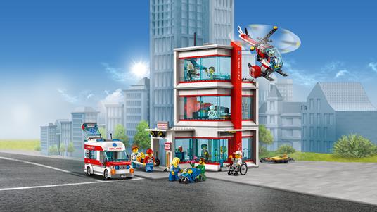 LEGO City (60204). Ospedale di LEGO City - LEGO - City Town - Edifici e  architettura - Giocattoli | IBS