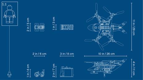 LEGO City Arctic Expedition (60193). Aereo da trasporto artico - 8