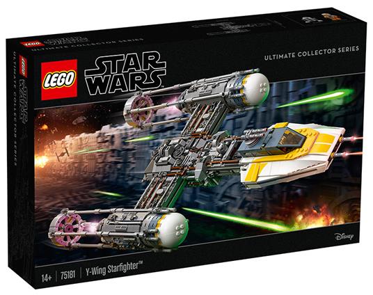 LEGO Star Wars (75181). Y-Wing Starfighter - LEGO - Star Wars - Astronavi -  Giocattoli | IBS