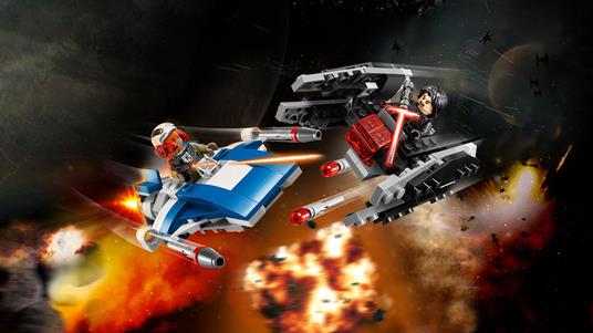 LEGO Star Wars (75196). A-Wing contro Microfighter TIE Silencer - 4