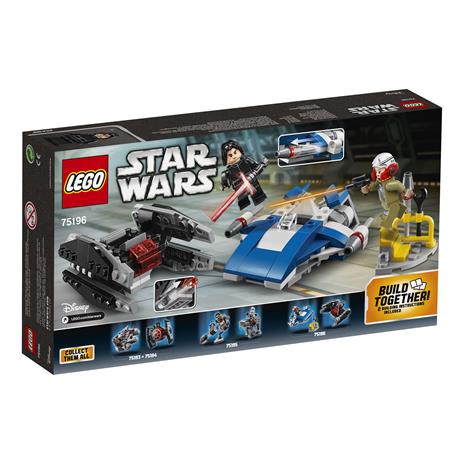 LEGO Star Wars (75196). A-Wing contro Microfighter TIE Silencer - 10