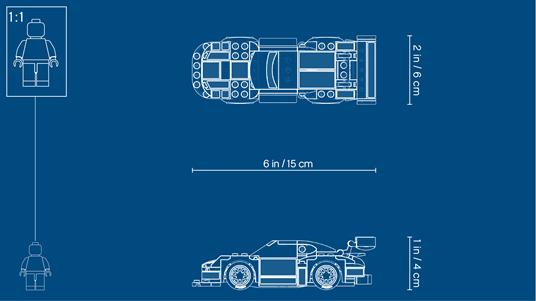 LEGO 75888 Speed Champions Porsche 911 RSR e 911 Turbo 3.0 : :  Giochi e giocattoli