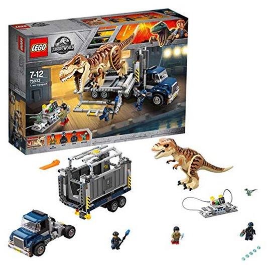 LEGO Jurassic World T. rex Transport 75933 T. Rex giocattolo - LEGO -  Personaggi - Giocattoli | IBS