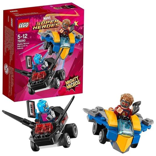 LEGO Super Heroes (76090). Mighty Micros: Star-Lord contro Nebula - 2