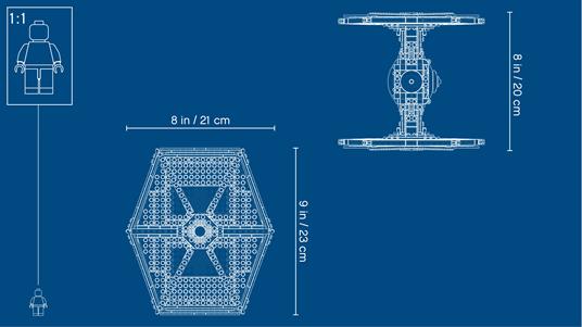 LEGO Star Wars (75211). Imperial TIE Fighter - 10