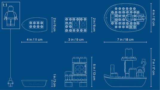 LEGO Duplo (10881). La barca di Topolino - 7