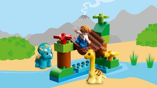 LEGO DUPLO LO ZOO DEI GIGANTI GENTILI SET 10879 USATO COMPLETO