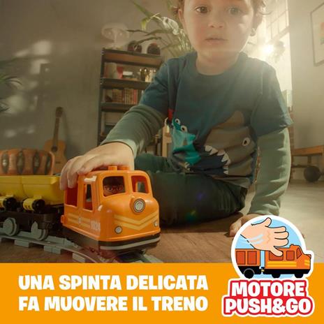 LEGO DUPLO 10875 Il Grande Treno Merci, Set Push & Go, Luci e Suoni, Gru Giocattolo, Giochi per Bambini dai 2 ai 5 Anni - 5