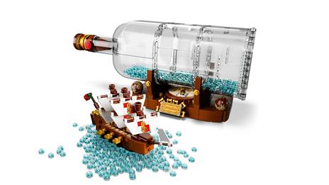 LEGO Ideas (21313). Nave in bottiglia - 8