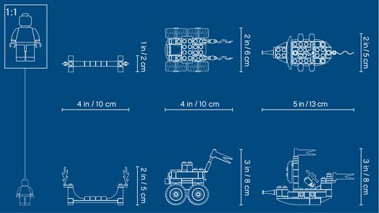 LEGO (10405). Missione su Marte - 9