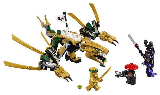 LEGO Ninjago (70666). Il Dragone d'oro - LEGO - Ninjago - Generici -  Giocattoli | IBS