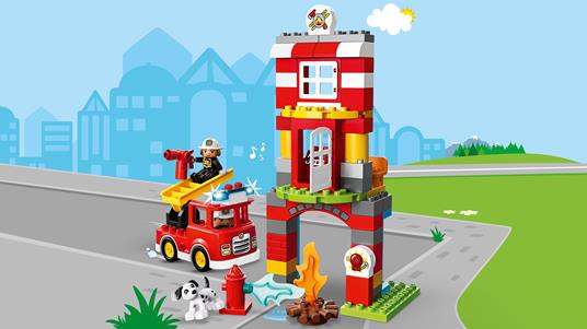 LEGO DUPLO Town (10903). Caserma dei Pompieri - LEGO - Lego Duplo Town -  Edifici e architettura - Giocattoli | IBS