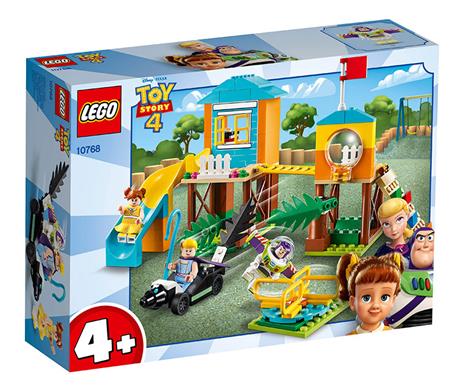 LEGO Juniors (10768). Toy Story 4: Avventura al parco giochi di Buzz e Bo  Peep - LEGO - Toy Story 4 - Set mattoncini - Giocattoli