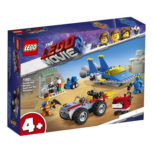 LEGO Movie (70821). Emmet e l'officina Aggiustatutto di Benny!