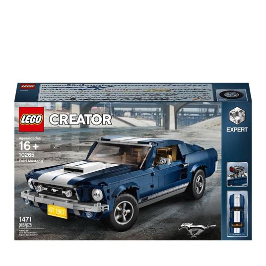 LEGO Creator 10265 Ford Mustang, Modellino da Costruire di Auto Sportiva da  Collezione, Replica dell'iconica Muscle Car