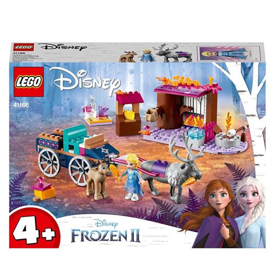 LEGO Disney 41166 Frozen 2 L'Avventura sul Carro di Elsa, Giocattolo per  Bambini dai 4 ai 7 Anni con Base Starter Brick - LEGO - Disney - Cartoons -  Giocattoli