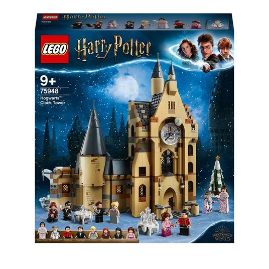 LEGO Harry Potter 75948 La Torre dell'Orologio di Hogwarts, Castello  Giocattolo Compatibile, Giochi per Bambini dai 9 Anni - LEGO - Harry Potter  - TV & Movies - Giocattoli | IBS