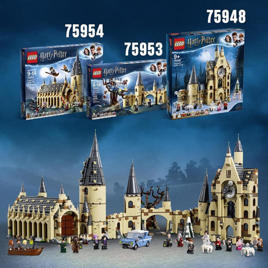 LEGO Harry Potter 75948 La Torre dell'Orologio di Hogwarts, Castello  Giocattolo Compatibile, Giochi per Bambini dai 9 Anni - LEGO - Harry Potter  - TV & Movies - Giocattoli | IBS