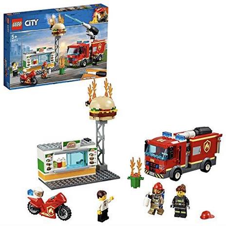 LEGO City Fire (60214). Fiamme al Burger Bar - LEGO - LEGO City - Mestieri  - Giocattoli | IBS