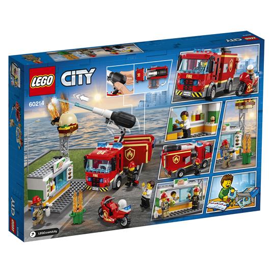 LEGO City Fire (60214). Fiamme al Burger Bar - 4