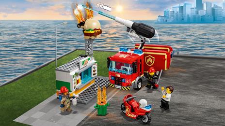 LEGO City Fire (60214). Fiamme al Burger Bar - 7