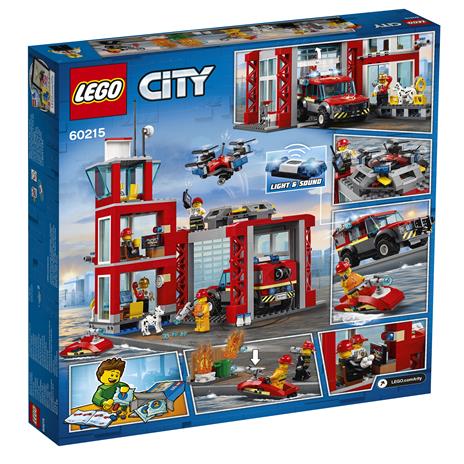 LEGO City Fire (60215). Caserma dei Pompieri - 7