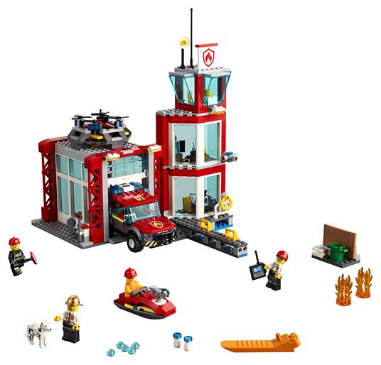 LEGO City Fire (60215). Caserma dei Pompieri - 8