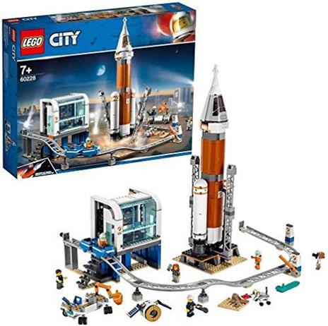 LEGO City Space Port (60228). Razzo spaziale e Centro di controllo