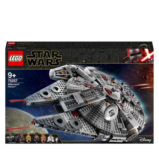 LEGO Star Wars 75257 Millennium Falcon, Modellino da Costruire con 7  Personaggi, Collezione: L'Ascesa di Skywalker - LEGO - Star Wars -  Astronavi - Giocattoli | IBS