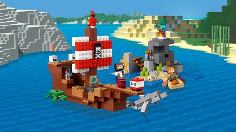 LEGO Minecraft (21152). Avventura sul galeone dei pirati - 7