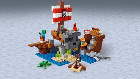 LEGO Minecraft (21152). Avventura sul galeone dei pirati - 8