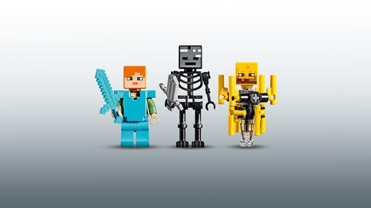 LEGO Minecraft (21154). Il Ponte del Blaze - LEGO - Minecraft - Cartoons -  Giocattoli | IBS