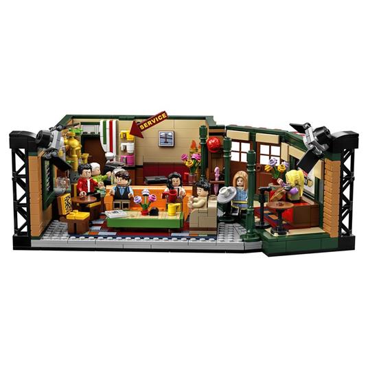 LEGO Ideas Central Perk, Gadget per il 25° Anniversario della Serie TV  Friends, con Iconica Caffetteria e 7 Minifigure, Costruzi