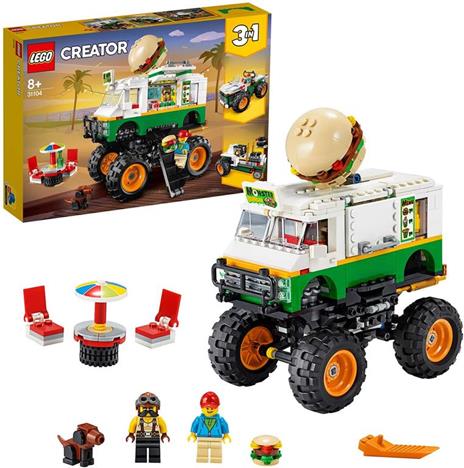 LEGO Creator (31104). Monster Truck degli Hamburger - 2