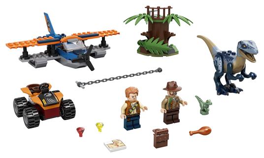 LEGO Jurassic World (75942). Velociraptor: salvataggio in biplano - 2