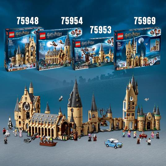 LEGO Harry Potter 75969 Torre di Astronomia di Hogwarts, Castello  Giocattolo Compatibile, Giochi per Bambini dai 9 Anni - LEGO - Harry Potter  - TV & Movies - Giocattoli | IBS