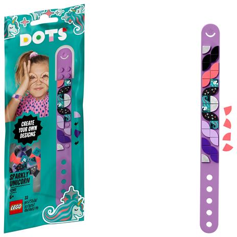 LEGO DOTS (41902). Braccialetto Unicorno scintillante - 15