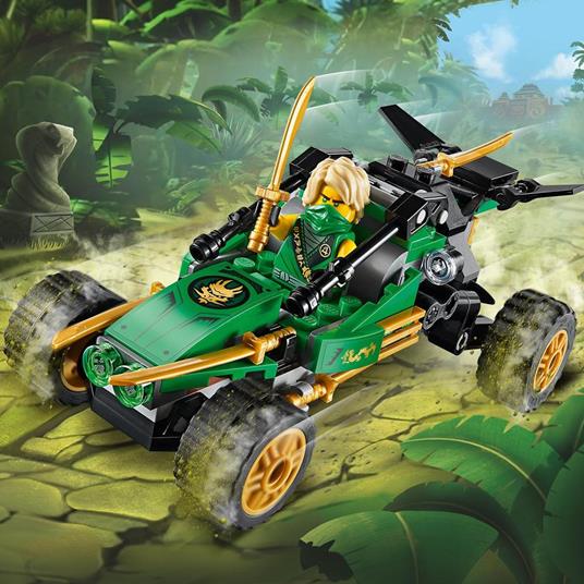 LEGO NINJAGO 71700 Fuoristrada della Giungla con Minifigura di Lloyd, Set da Costruzione Torneo degli Elementi - 9