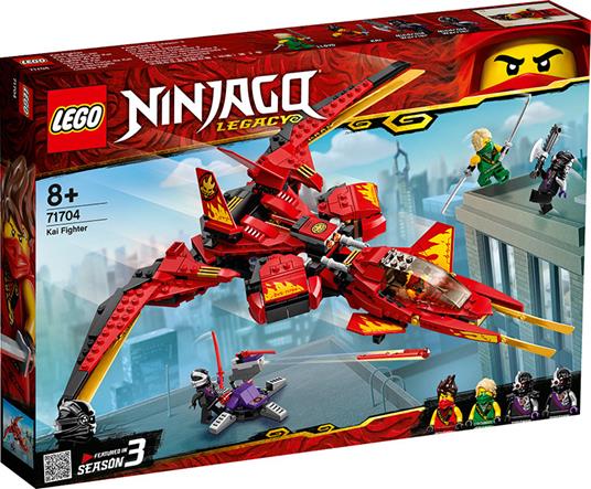 LEGO Ninjago (71704). Fighter di Kai - LEGO - Ninjago - Cartoons -  Giocattoli | IBS