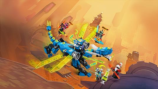 LEGO Ninjago (71711). Il cyber-dragone di Jay - LEGO - Ninjago - Cartoons -  Giocattoli | IBS