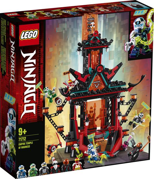 LEGO Ninjago (71712). Il Tempio della Follia Imperiale - LEGO - Ninjago -  Cartoons - Giocattoli | IBS