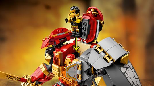 LEGO Ninjago (71720). Mech Pietra-Fuoco - 6