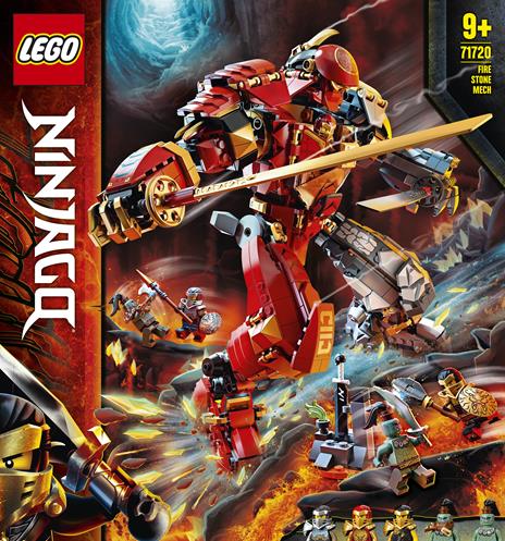 LEGO Ninjago (71720). Mech Pietra-Fuoco - 10