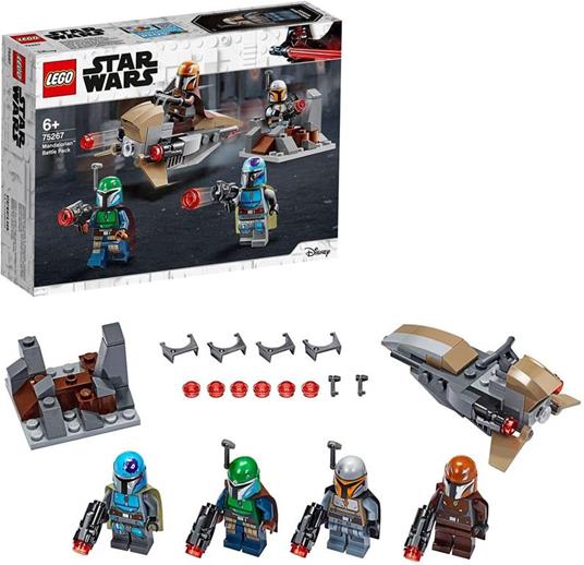 LEGO Star Wars (75267). Battle Pack Mandalorian - LEGO - Star Wars -  Astronavi - Giocattoli | IBS