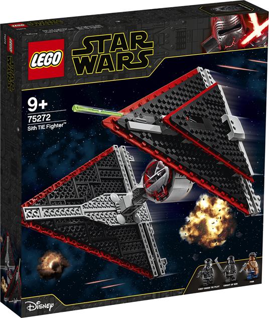 LEGO Star Wars (75272). Sith TIE Fighter - LEGO - Star Wars - Astronavi -  Giocattoli | IBS