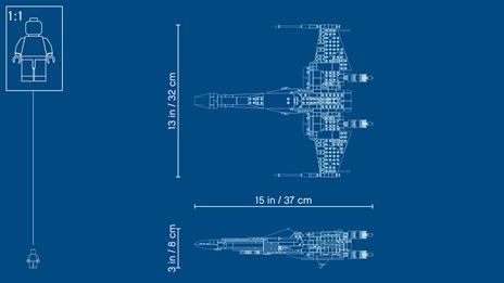 LEGO Star Wars (75273). X-wing Fighter di Poe Dameron - 10