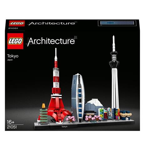 LEGO Architecture 21051 Tokyo, Collezione Skyline, Set di Edifici da Collezione per Adulti - 7